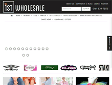 Tablet Screenshot of 1stwholesale.co.uk